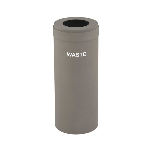 Waste Receptacle, Liner, 12 gal., Nickel/Ni