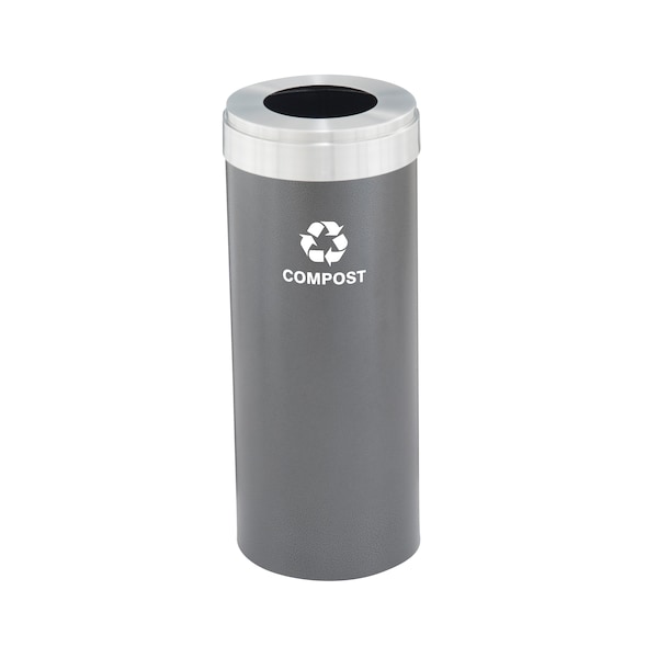 Waste Receptacle, Liner, 12 gal., Silver Ve