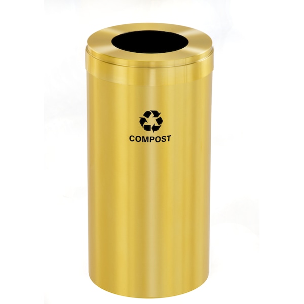 Waste Receptacle, Liner, 16 gal., Satin Bra