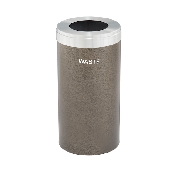 Waste Receptacle, Liner, 16 gal., Bronze Ve