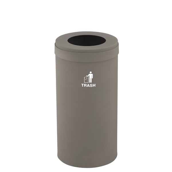 Waste Receptacle, Liner, 16 gal., Nickel/Ni