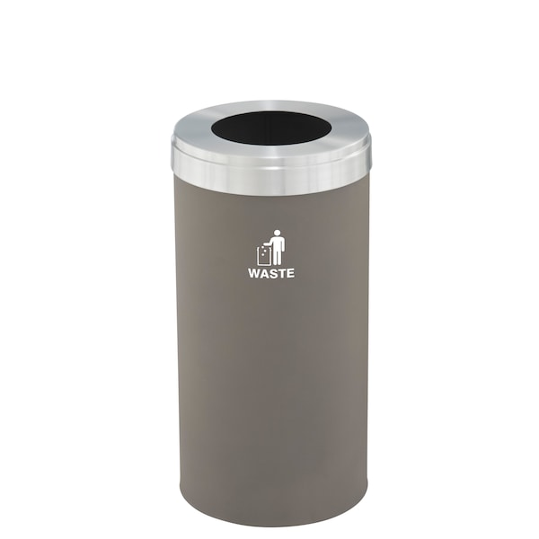 Waste Receptacle, Liner, 16 gal., Nickel/Si