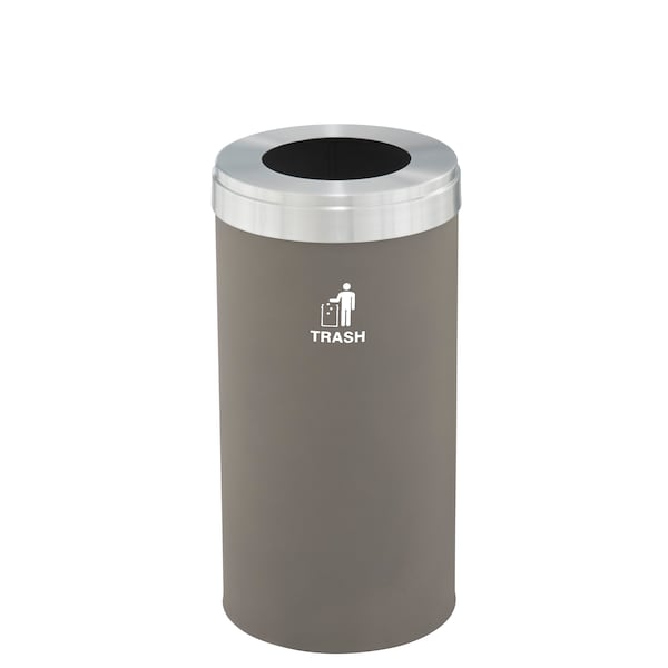 Waste Receptacle, Liner, 16 gal., Nickel/Si