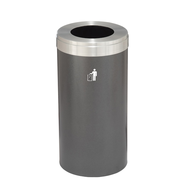 Waste Receptacle, Liner, 16 gal., Silver Ve