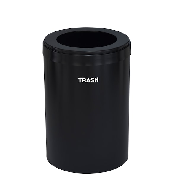 Waste Receptacle, Liner, 16 gal., Satin Bla