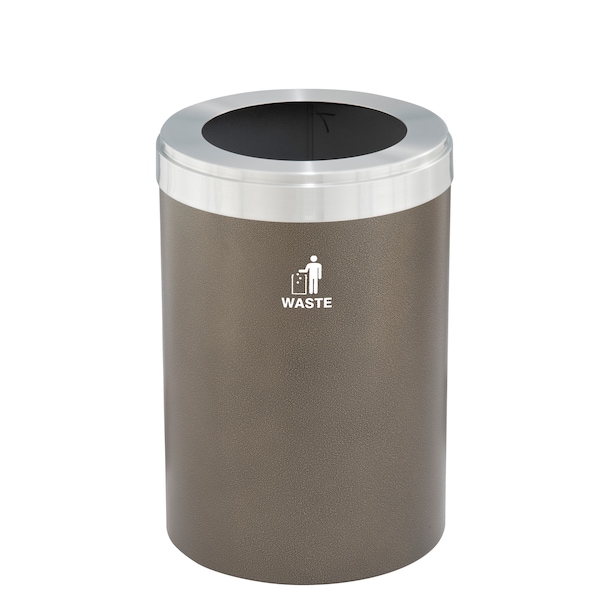 Waste Receptacle, Liner, 33 gal., Bronze Ve