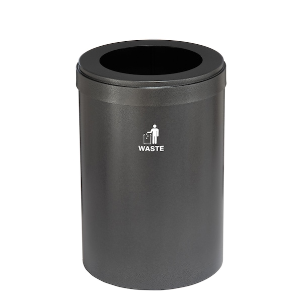 Waste Receptacle, Liner, 33 gal., Silver Ve