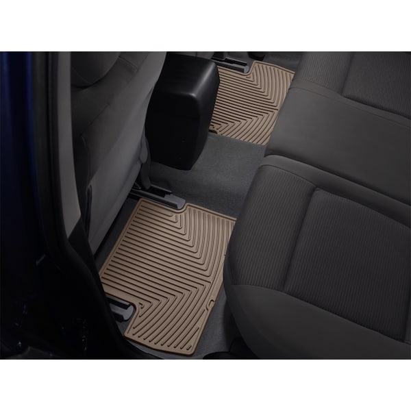 Rear Rubber Mats/Tan, W288TN