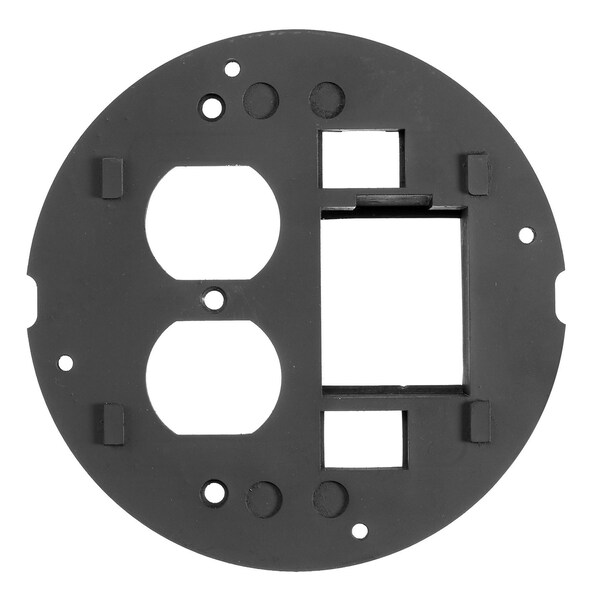 Box Cover, Floor Box Type, Cast Aluminum, Flush Cover Type