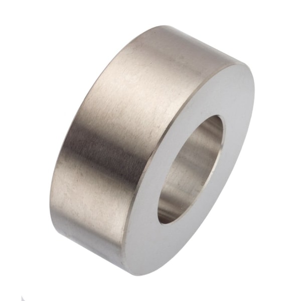 Spacer, 1 Screw Size, Passivated 316 Stainless Steel, 1 Overall Lg, 1.005 in Inside Dia