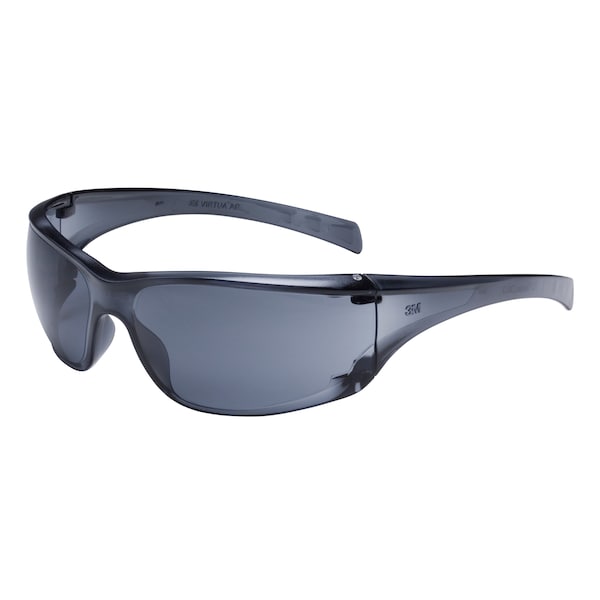 Virtua AP, Safety Glasses, Anti-Fog & Anti-Scratch, Gray Lens, Gray Frame, Frameless, 20 PK