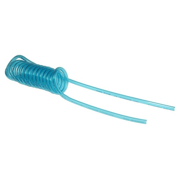 Flexeel Coil 3/8" ID x 25' Transparent Blue