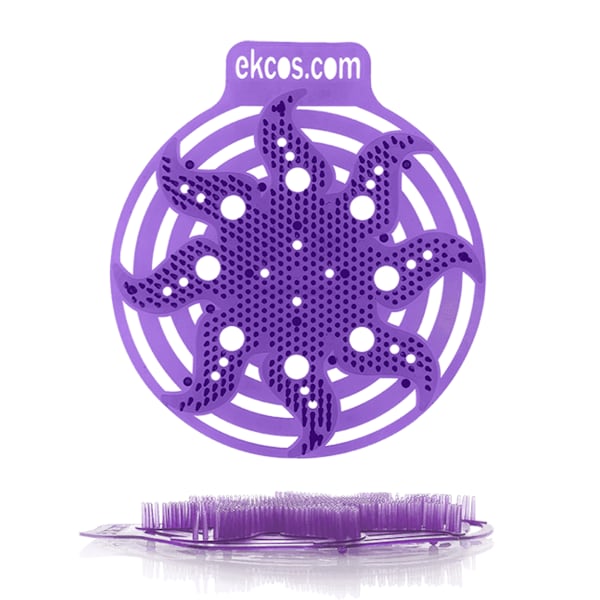 Power Screen AntiSplash Urinal Screen Purple/Lavender, PK10