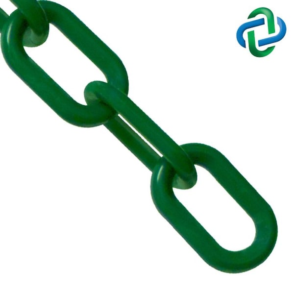 Evergreen Plastic Chain 3"(#10, 76 mm)x