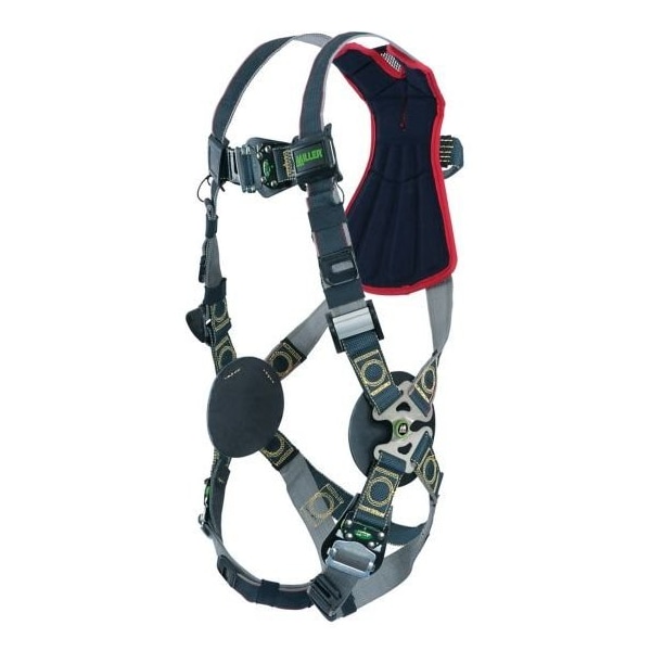 Revolution(R) Arc-Flash Rated Full Body Harness, L/XL, 400 lb., Quick-Connect Chest/