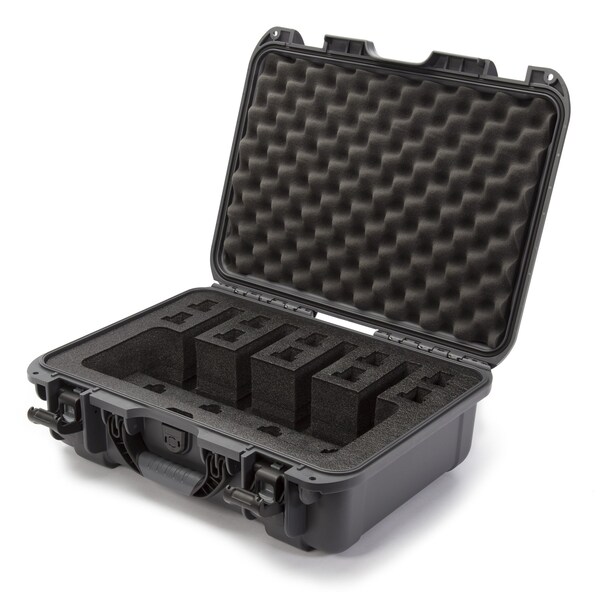 Case w/foam insert 4UP Pistols-Graphite