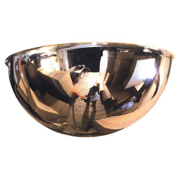 Mirror, Full Dome, Scratch Resistant, 18"
