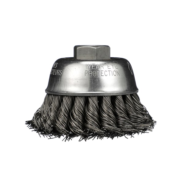 Knot Wire Cup Brush, 2-3/4", 0003335500