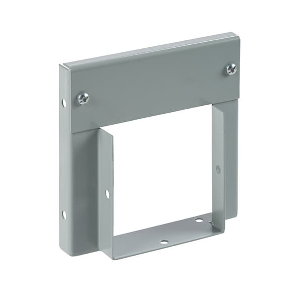 Reducer, 4x4 To 3x3, Gray, Steel