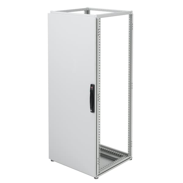 Solid Doors, fits 1800x800mm, Lt Gray, Steel