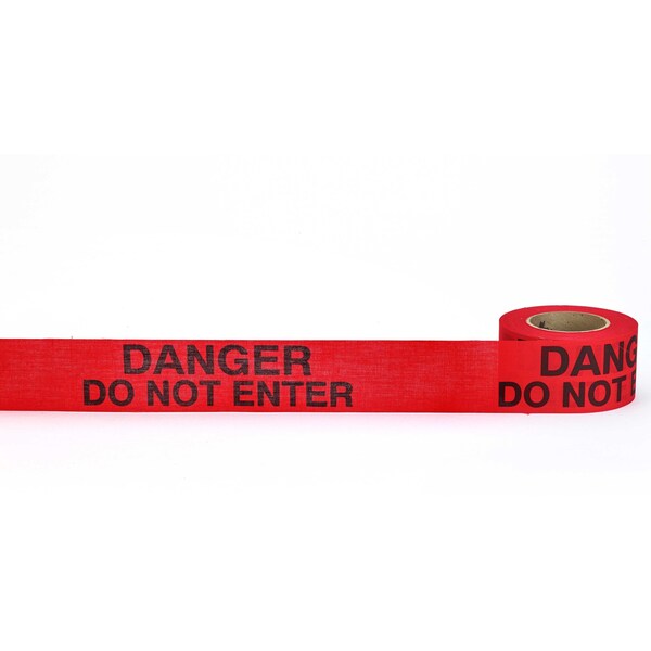 Repulpable Tape Cotton Red, 3" W x 45 yd. L