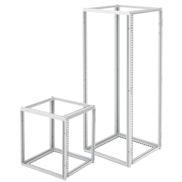 Single-Bay Frames, 2200x1000x800mm, Lt Gray, Steel