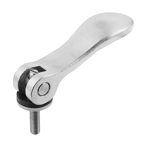 Cam Lever Adjustable, Stainless Steel Electropolished, Size: 0, 10-24X20, A=52, 3, B=18