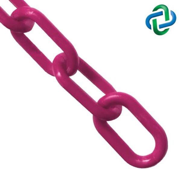 Magenta Plastic Chain 2"(#8, 51 mm)x500