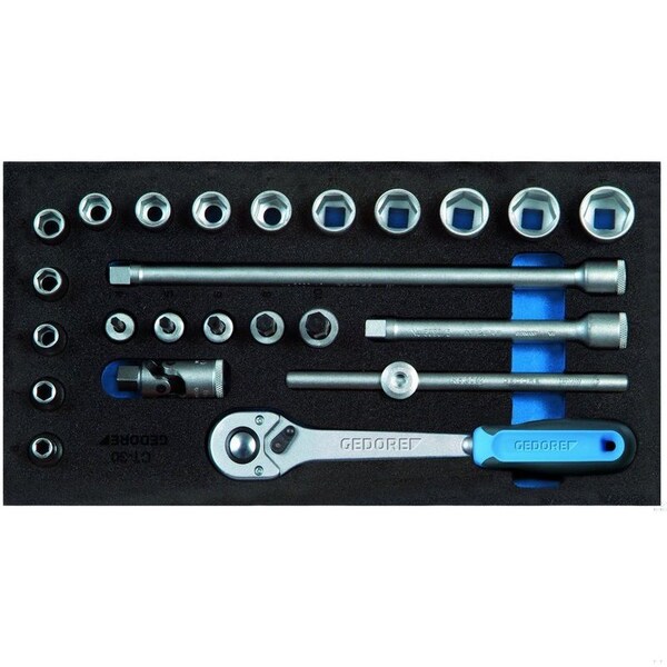 3/8" Drive Socket Set, Metric
