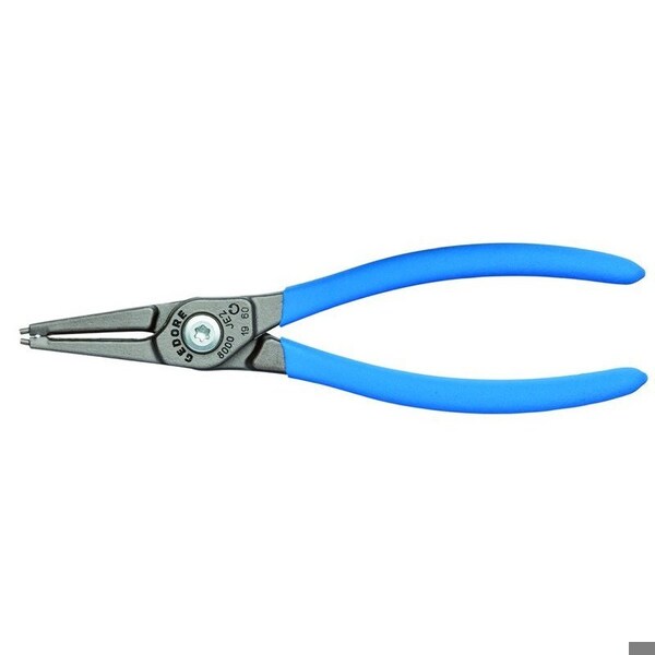 Int Circlip Pliers, Straight, 3-3/8"-5.5"