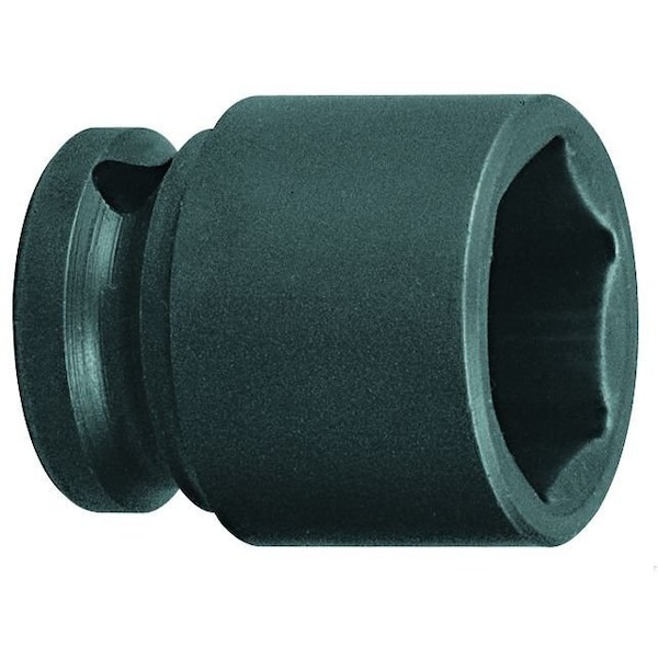 1/2" Square Drive Impact Socket Gun Metal, 1/2", Hex 1.5/16