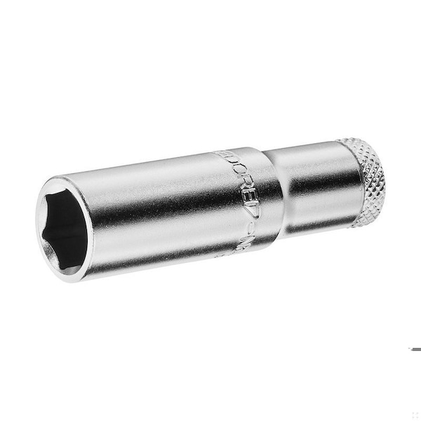 1/4" Square Drive, 1/2" SAE Socket, 6 Points, 1/4", Long 1/2