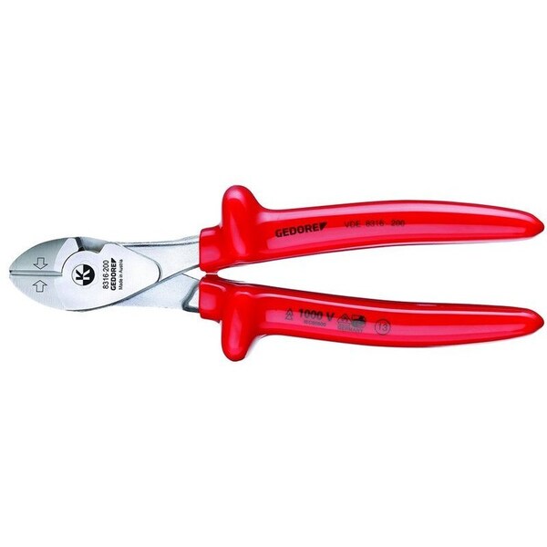 Insulated Power Diagonal Cutter, 7"