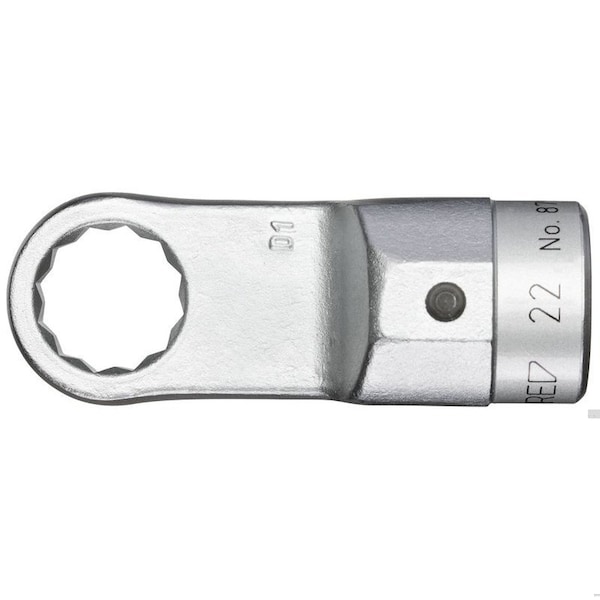 Torque Wrench Head, Box, 22 Z, 22mm