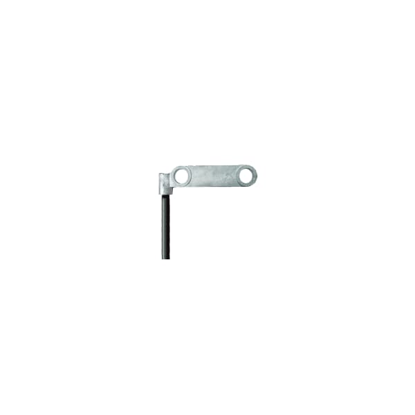 Straight Cable, Black, 60", Lhof23, 4/0