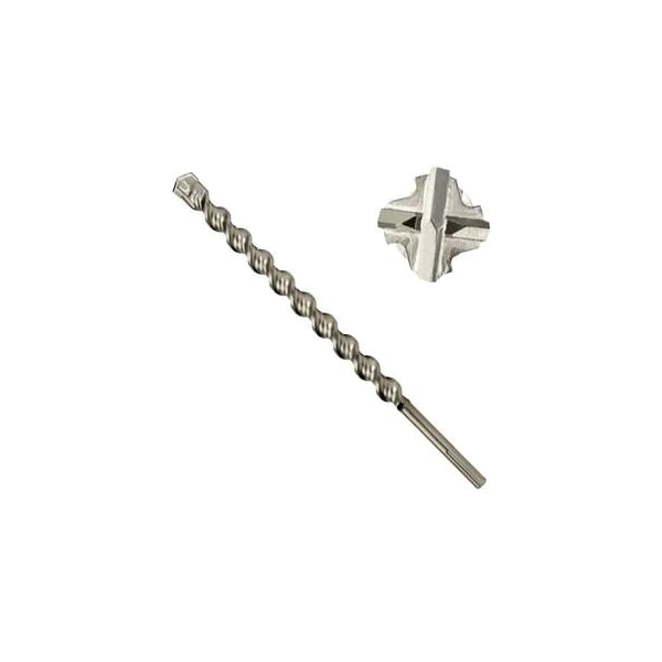4-Cutter Drill Bit 1" x 13" SDS Max
