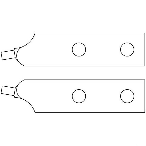 Spare Tips, 2, Straight, D 3.2mm