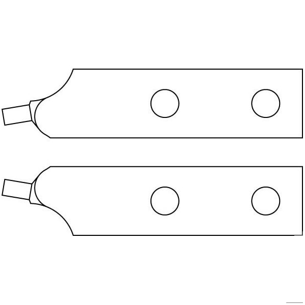 Spare Tips, 2, Angled, D 3.5mm