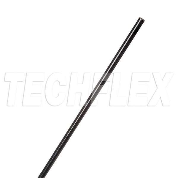 Braided Cable Sleeve, 250 ft, Fiberglass, Black