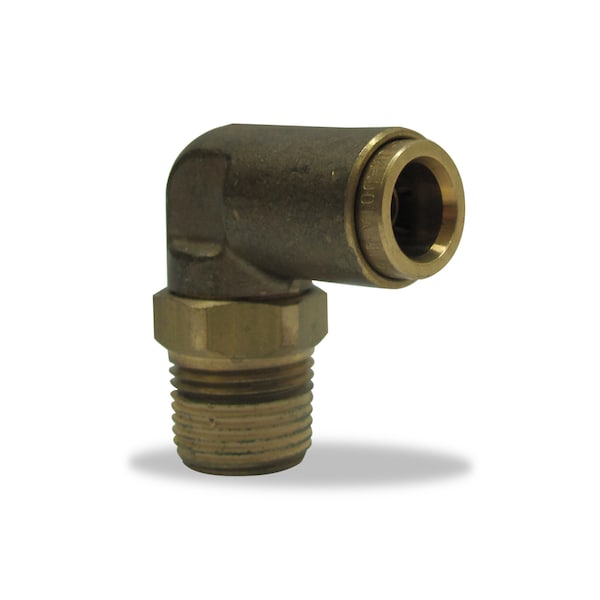 Swivl Elbw, Psh-Lck, 90 deg., 1/2x1/4" Pipe
