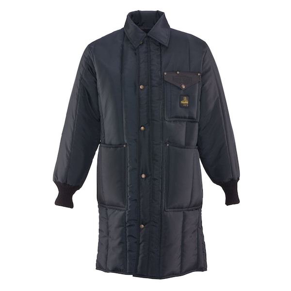 Men's Inspector Jacket, Nylon, Zipper with Storm Flap, Navy, 2XL