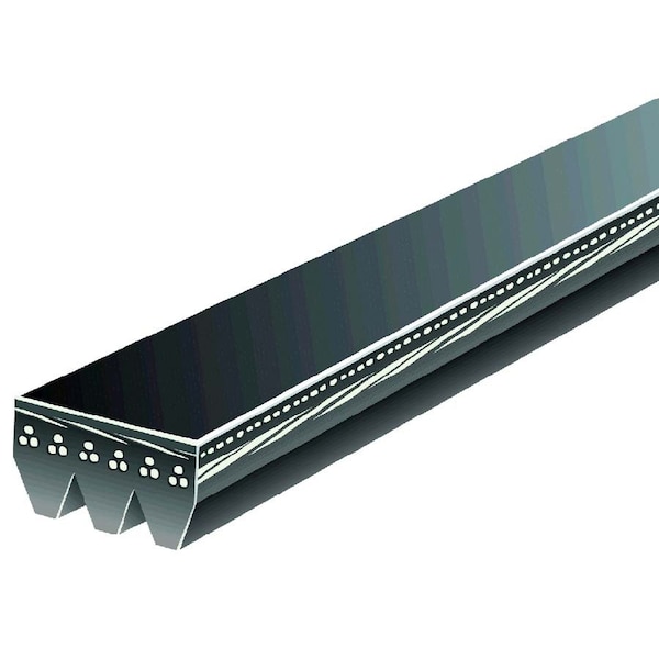 Premium OE Stretch Fit Micro-V Belt - Water Pump, K030250SF