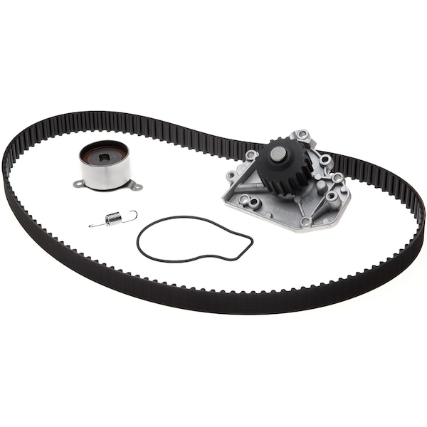 PowerGrip Premium OE Timing Belt Component Kit w/Water Pump, TCKWP184