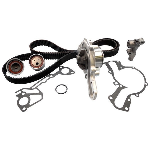 PowerGrip Premium OE Timing Belt Component Kit w/Water Pump, TCKWP195A