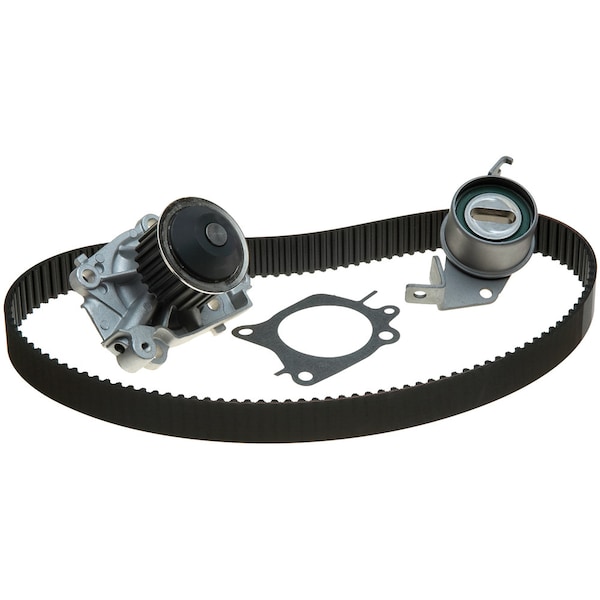 PowerGrip Premium OE Timing Belt Component Kit w/Water Pump, TCKWP201A
