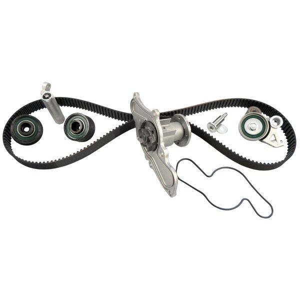 PowerGrip Premium OE Timing Belt Component Kit w/Water Pump, TCKWP214