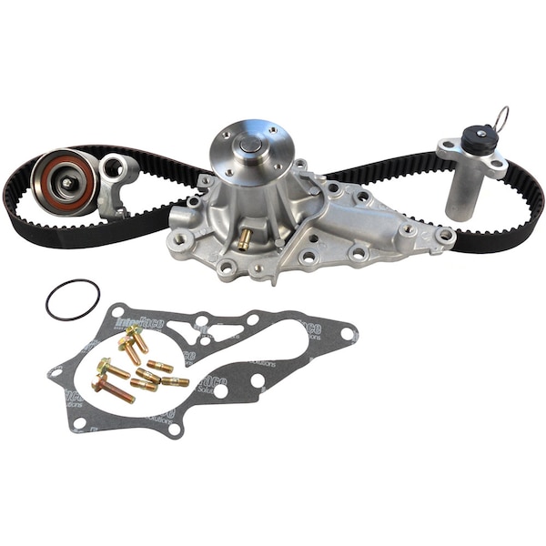 PowerGrip Premium OE Timing Belt Component Kit w/Water Pump, TCKWP215