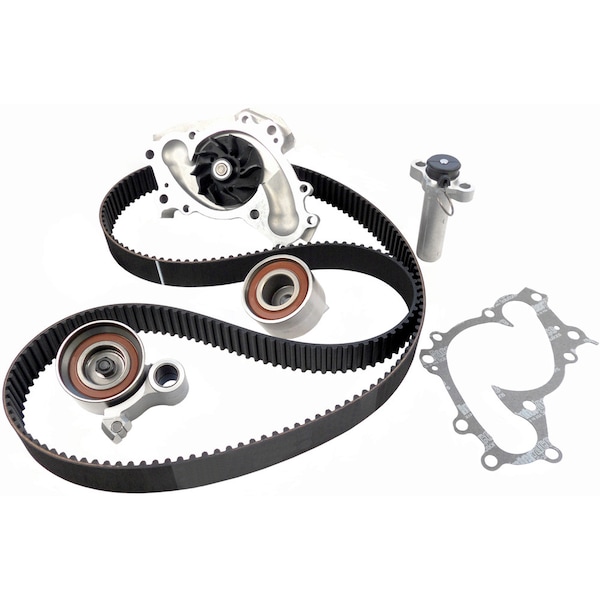 PowerGrip Premium OE Timing Belt Component Kit w/Water Pump, TCKWP257