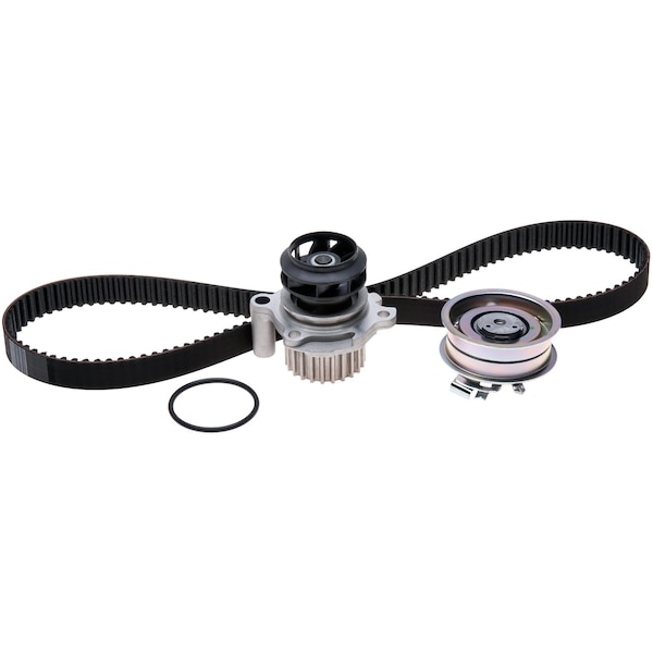 PowerGrip Premium OE Timing Belt Component Kit w/Water Pump, TCKWP296