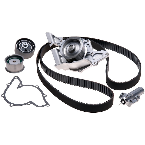 PowerGrip Premium OE Timing Belt Component Kit w/Water Pump, TCKWP297